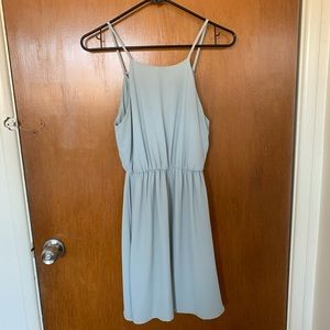 Lush Seafoam Blouson Dress